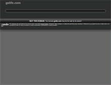 Tablet Screenshot of gslife.com